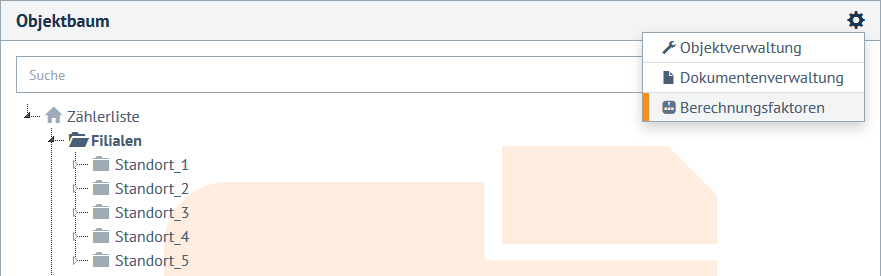 Öffnen der Administrationsebene 